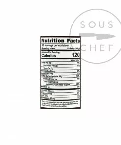 Blues Hog Raspberry Chipotle BBQ Sauce 708g Ingredients