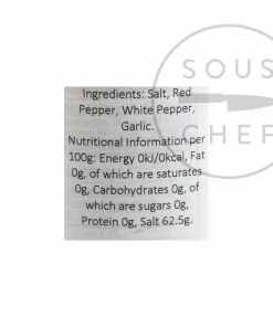 Slap Ya Mama White Pepper Cajun Seasoning 226g Ingredients