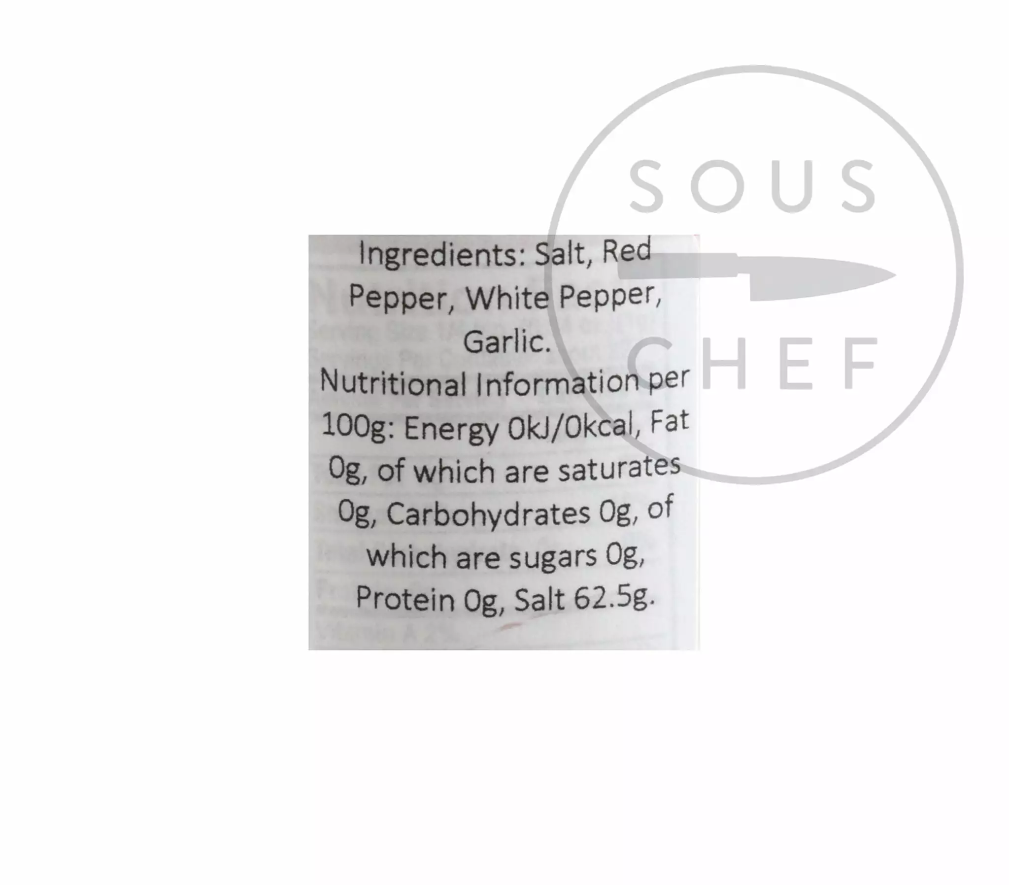 Slap Ya Mama White Pepper Cajun Seasoning 226g Ingredients 4 Slap Ya Mama White Pepper Cajun Seasoning 226g Ingredients