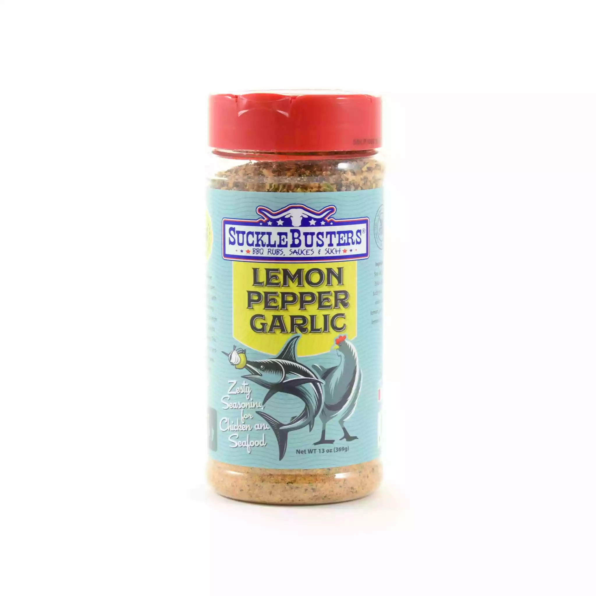 Sucklebusters Lemon Pepper Garlic Seasoning 368g 3 Sucklebusters Lemon Pepper Garlic Seasoning 368g