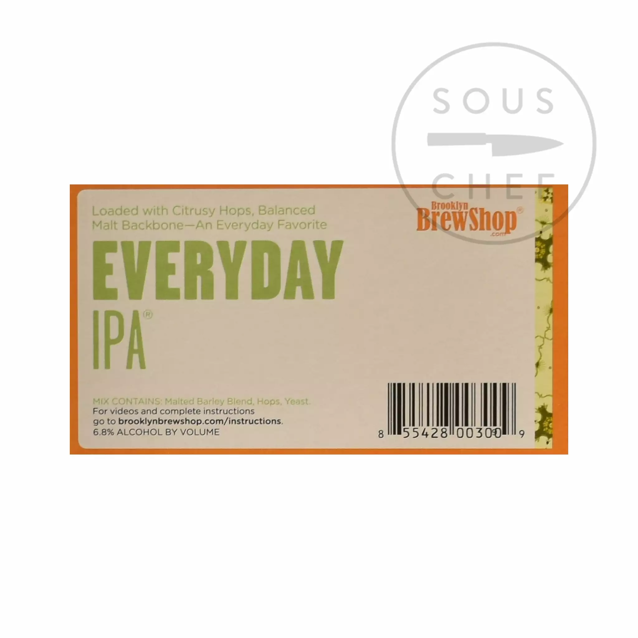 Brooklyn Brew Shop Everyday IPA Ingredients 10 Brooklyn Brew Shop Everyday IPA Ingredients