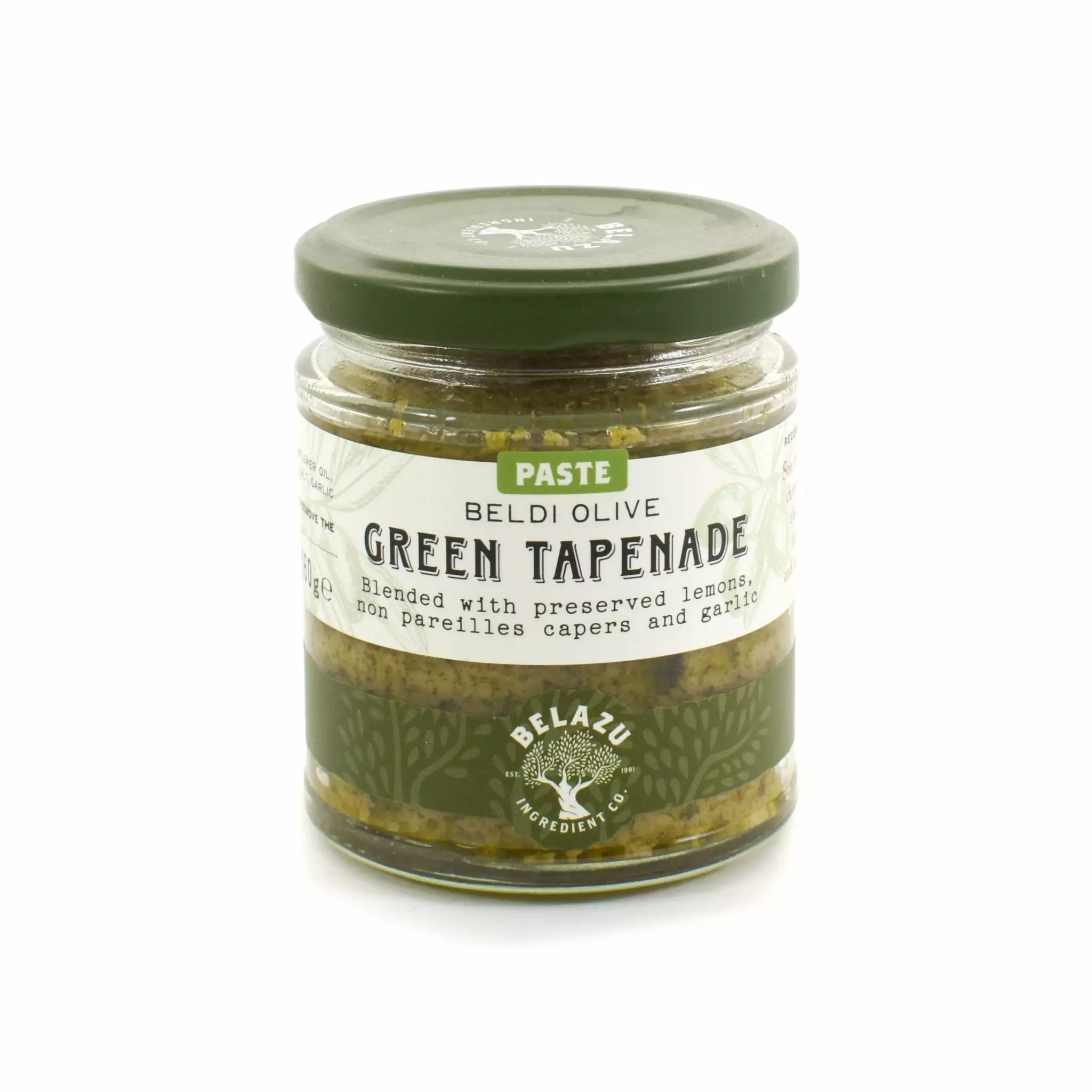 Belazu Green Tapenade 160g 3 Belazu Green Tapenade 160g