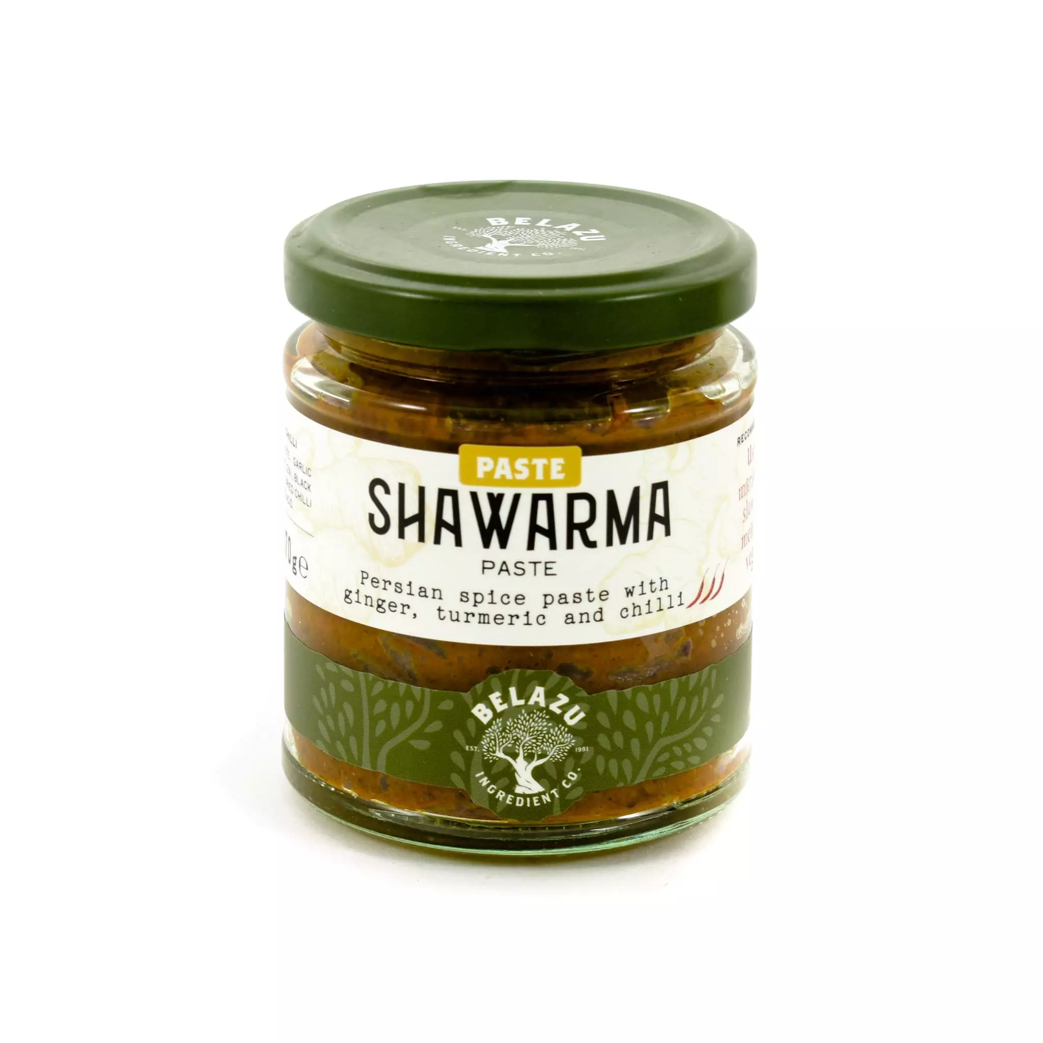 Belazu Shawarma Paste 130g Ingredients 3 Belazu Shawarma Paste 130g Ingredients