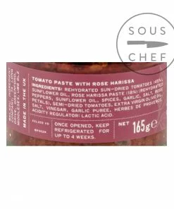 Belazu Rose Harissa Pesto 165g Ingredients