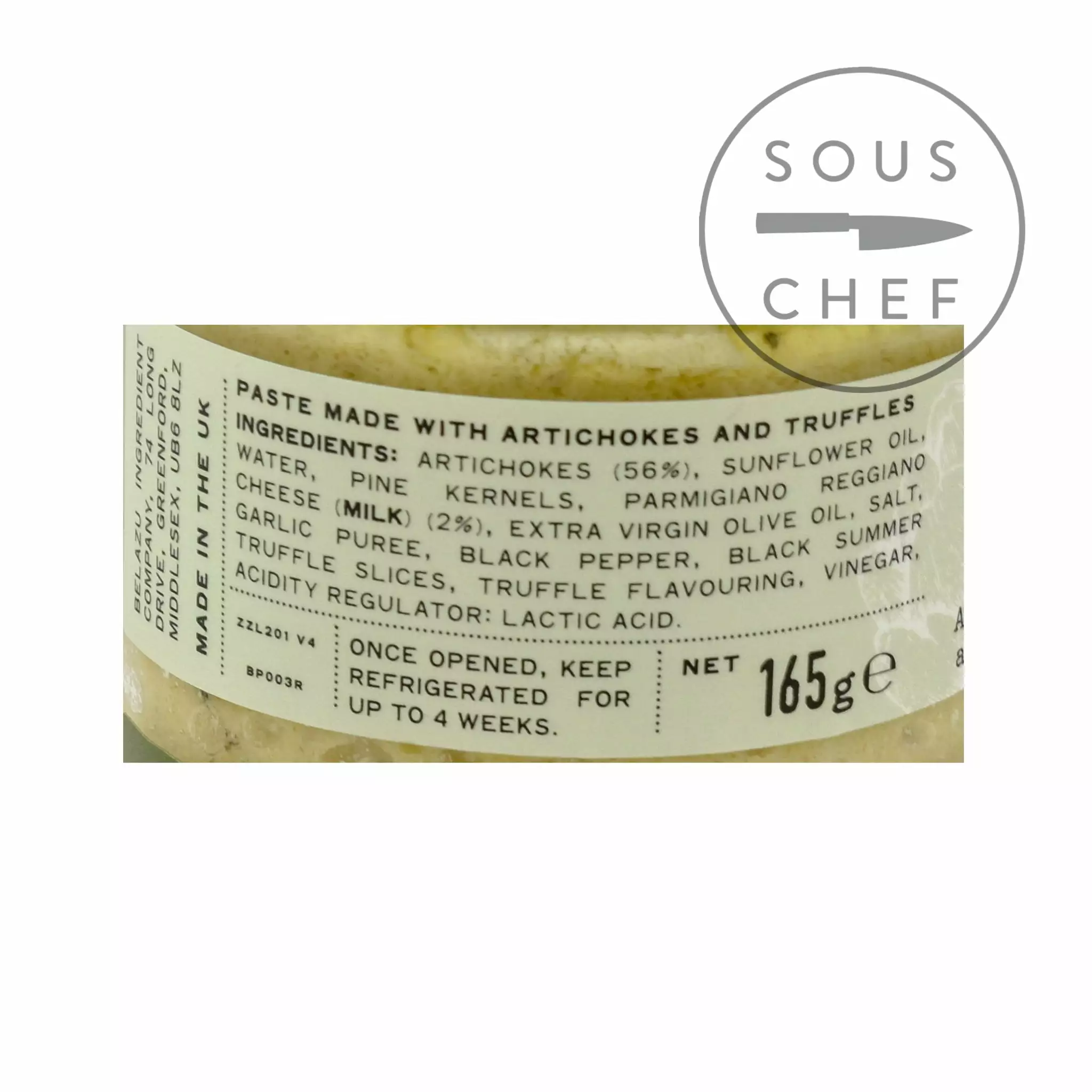 Belazu Truffle And Artichoke Pesto 165g 4 Belazu Truffle And Artichoke Pesto 165g