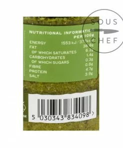 Belazu Traditional Genovese Basil Pesto 165g 7 Belazu Traditional Genovese Basil Pesto 165g