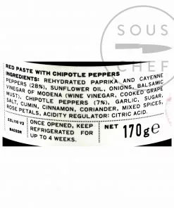 Belazu Smoked Chilli Harissa 170g Ingredients