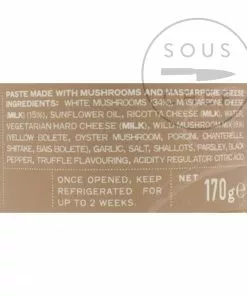 Ingredients Belazu Wild Mushroom Pesto 170g
