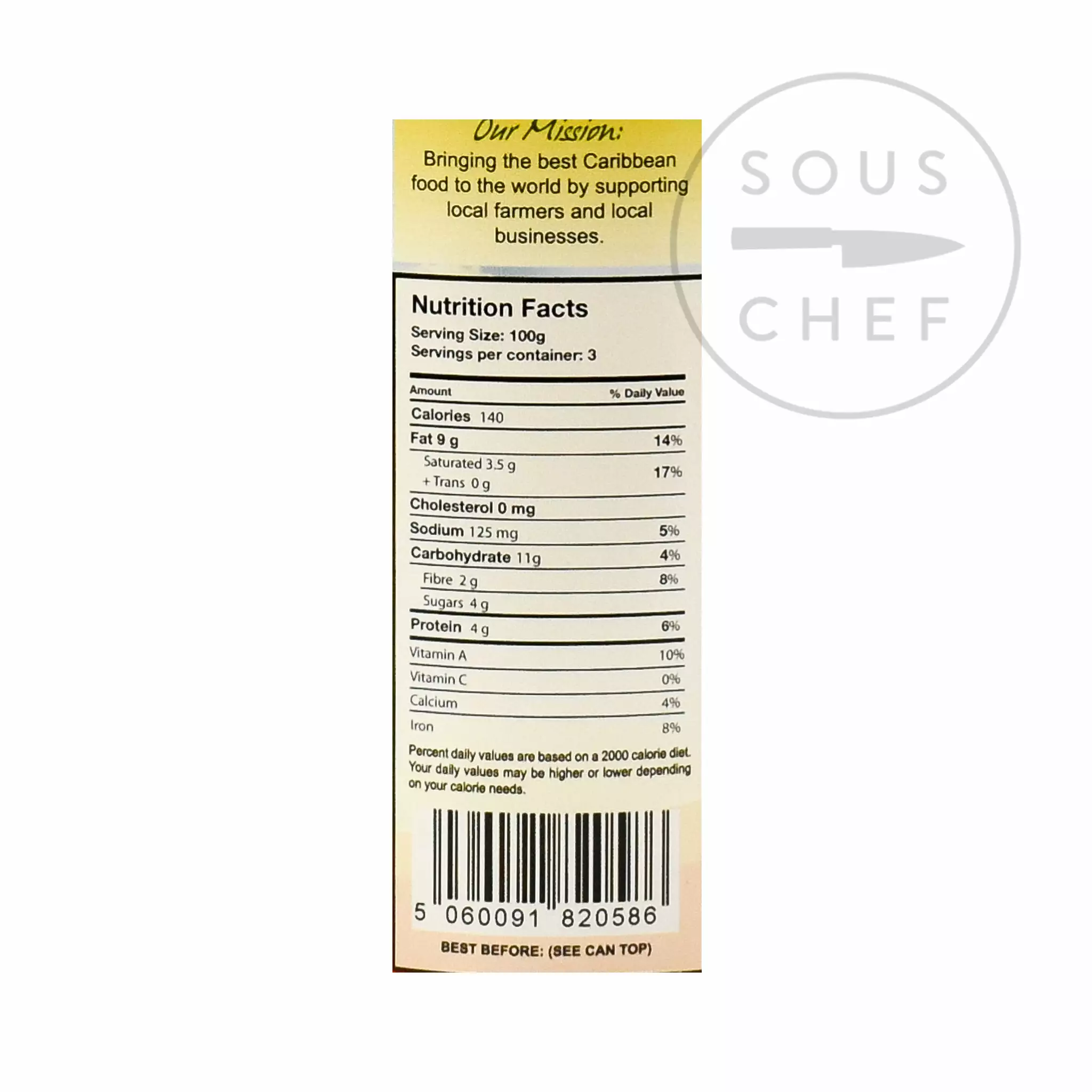 Dees Caribbean Ingredients Jamaican Ackee 540g 4 Dees Caribbean Ingredients Jamaican Ackee 540g