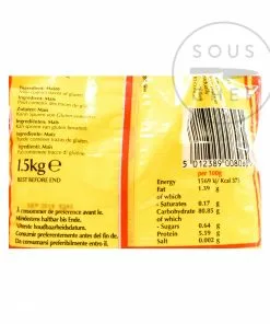 Dunn's River Cornmeal Fine Polenta 1.5kg Ingredients