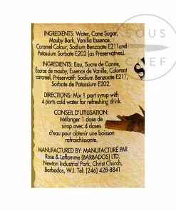 Sweet & Dandy Mauby Syrup 750ml