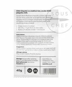 Cool Chile Co Dried Chipotle Chillies 40g