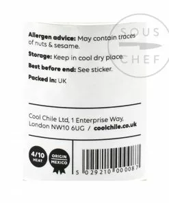 Cool Chile Co Pasilla Flakes 40g Ingredients