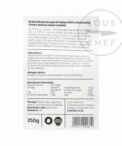 Cool Chile Co Maize For Pozole 250g