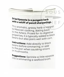 Cool Chile Co Ingredients Epazote 20g