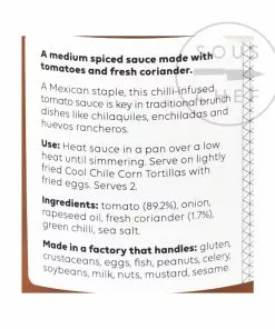 Cool Chile Co Ranchero Sauce 260g Ingredients