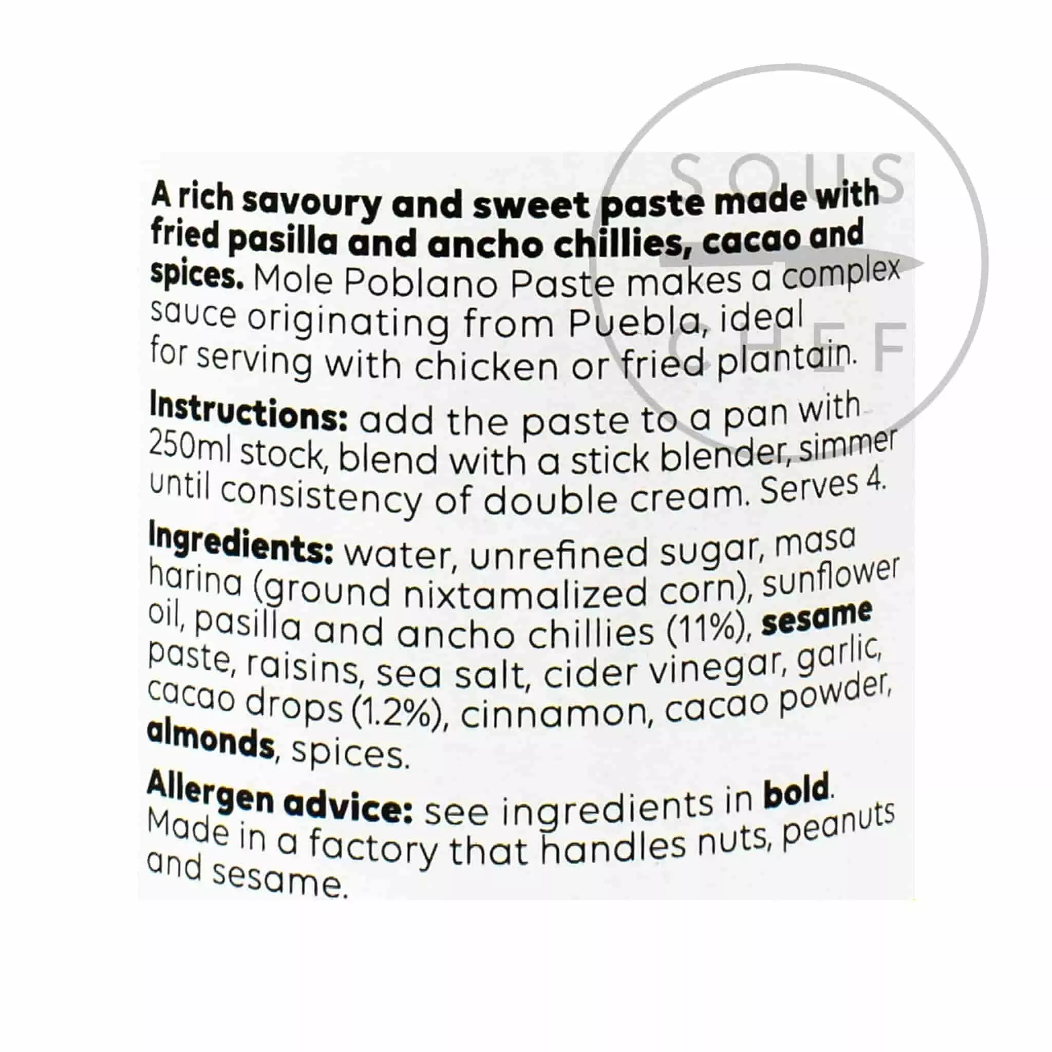 Cool Chile Co Mole Poblano Paste 190g 4 Cool Chile Co Mole Poblano Paste 190g