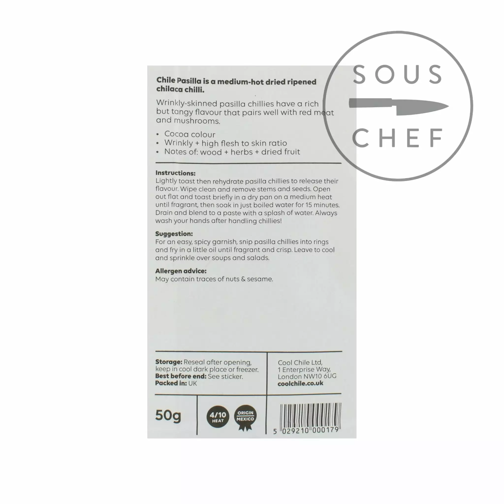 Cool Chile Co Whole Pasilla Chillies Dried Chillies 4 Cool Chile Co Whole Pasilla Chillies Dried Chillies