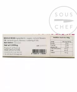 Candiflor Crystallised Whole Roses 500g 8 Candiflor Crystallised Whole Roses 500g