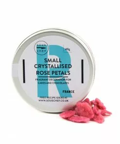 Sous Chef Crystallised Rose Petals 40g 10 Sous Chef Crystallised Rose Petals 40g
