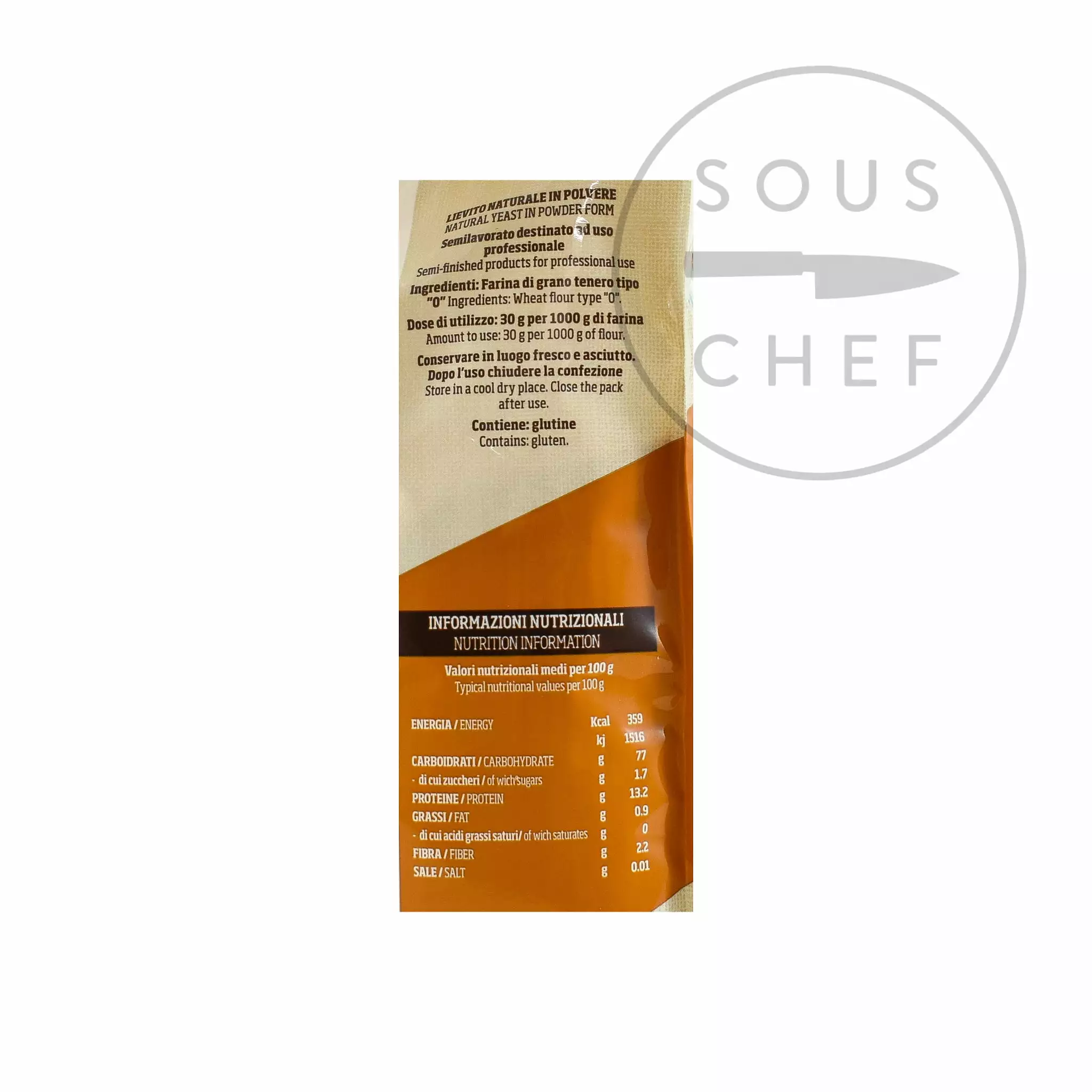 Caputo Criscito Flour - Dried Yeast 1kg Ingredients 4 Caputo Criscito Flour - Dried Yeast 1kg Ingredients