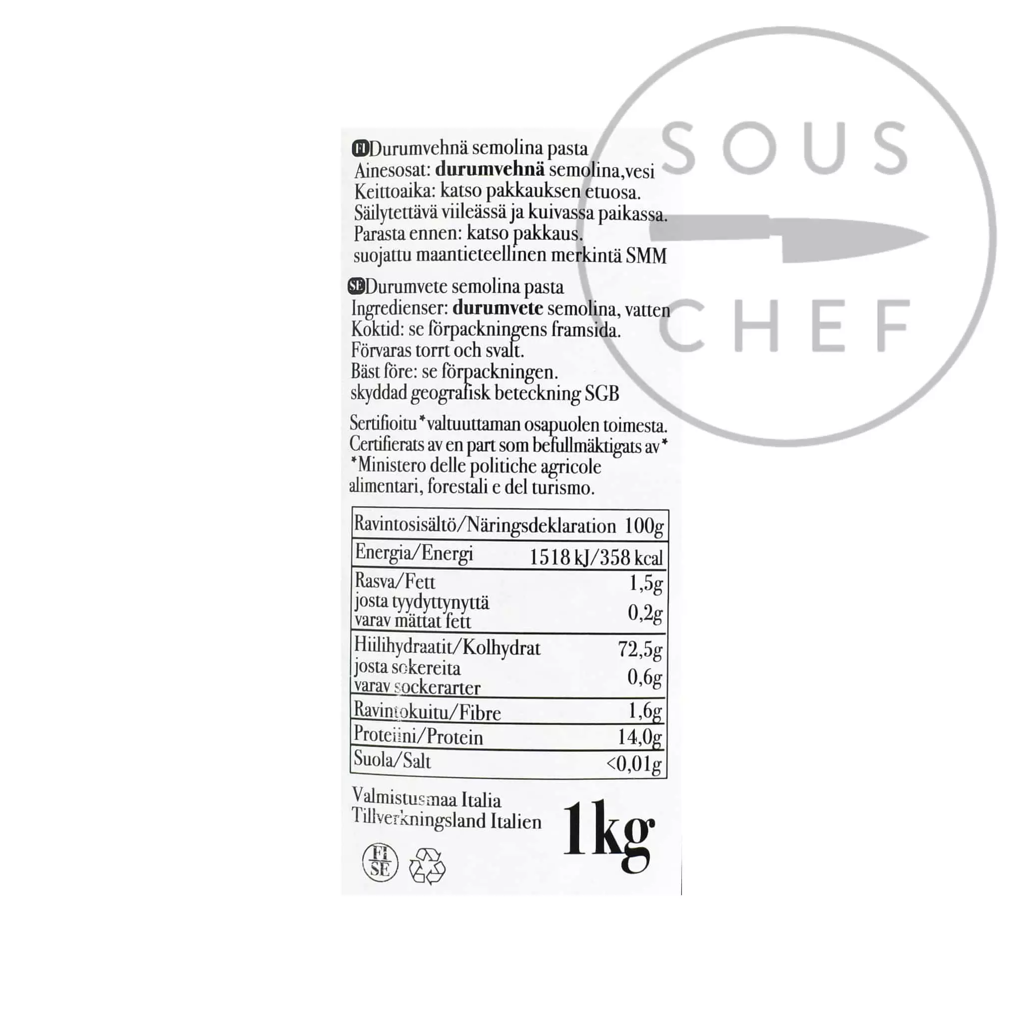 Dolce & Gabbana Gragnano IGP Spaghetti Lunghi 1kg Pasta, Rice & Noodles 7 Dolce & Gabbana Gragnano IGP Spaghetti Lunghi 1kg Pasta, Rice & Noodles