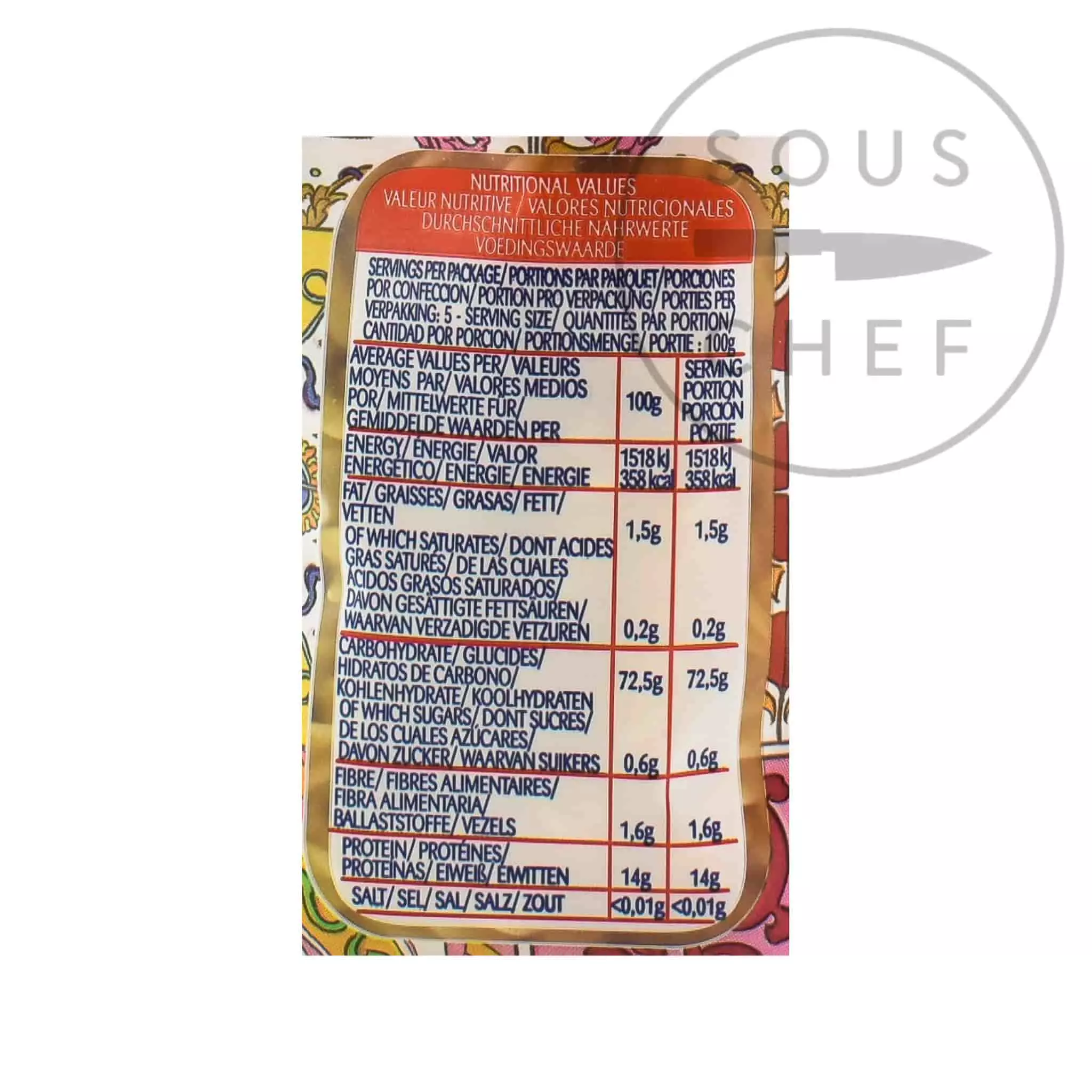 Pasta, Rice & Noodles Dolce & Gabbana Gragnaro IGP Elicoidali "Tortiglioni" 500g 4 Pasta, Rice & Noodles Dolce & Gabbana Gragnaro IGP Elicoidali "Tortiglioni" 500g