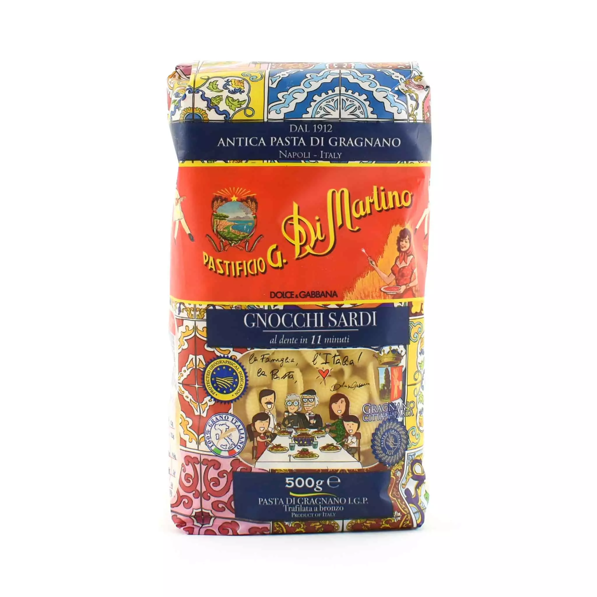 Dolce & Gabbana Gragnano IGP Gnocchi Sardi 500g Ingredients 3 Dolce & Gabbana Gragnano IGP Gnocchi Sardi 500g Ingredients