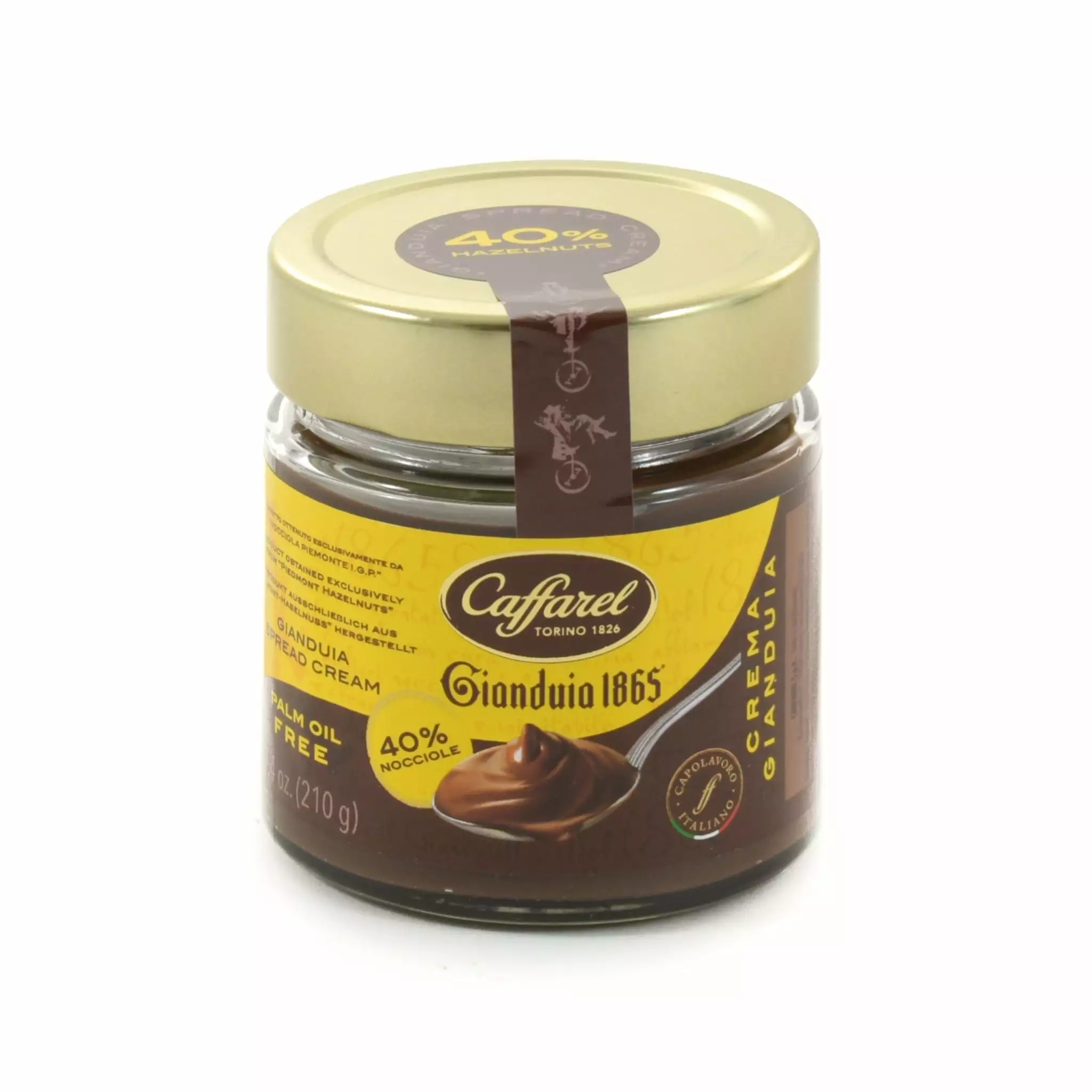 Caffarel Premium Gianduia Spread With 40% Hazelnuts 210g 3 Caffarel Premium Gianduia Spread With 40% Hazelnuts 210g