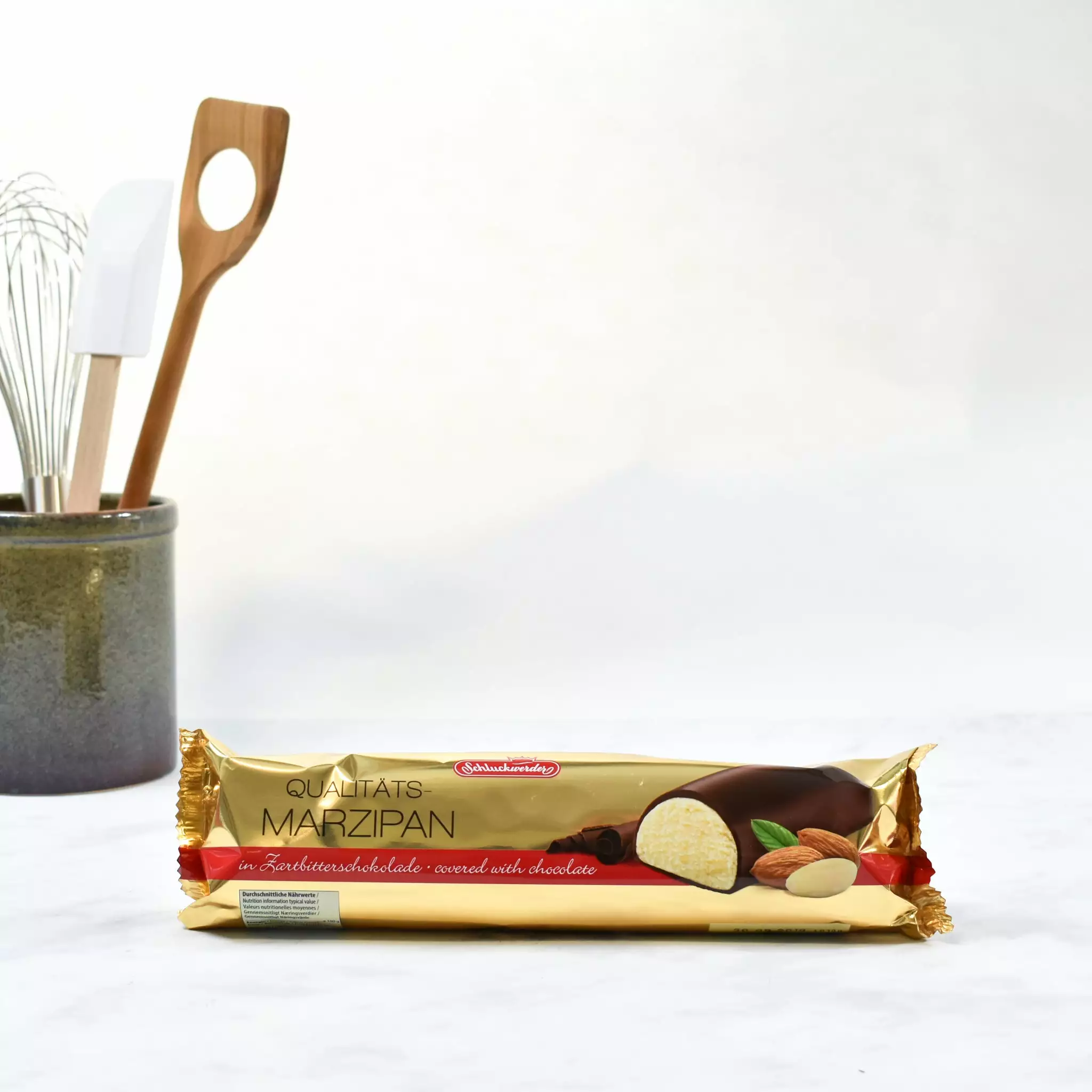 Snacks, Confectionery & Cake Schluckwerder Dark Chocolate Covered Marzipan Bar 500g 6 Snacks, Confectionery & Cake Schluckwerder Dark Chocolate Covered Marzipan Bar 500g