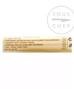 Carstens Plain Chocolate Covered Marzipan Bar - High Almond Content 200g Snacks, Confectionery & Cake