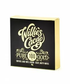 Ingredients Willie's Cacao Pure Gold Venezuelan 100% Cacao Chocolate 65g