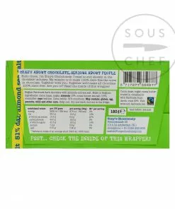 Tony's Chocolonely Dark Chocolate Almonds & Sea Salt 180g Ingredients 7 Tony's Chocolonely Dark Chocolate Almonds & Sea Salt 180g Ingredients