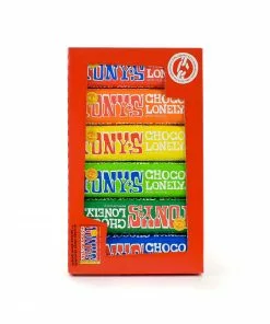 Tony's Chocolonely Chocolate Rainbow Tasting Pack (6 X 47/50g)