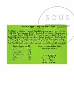 Mr Men And Little Miss Mr Strong Jelly Eggs & Jelly Shakes 100g