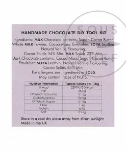 Mr Men And Little Miss Mr Bump's Milk Chocolate Tool Kit 150g Ingredients