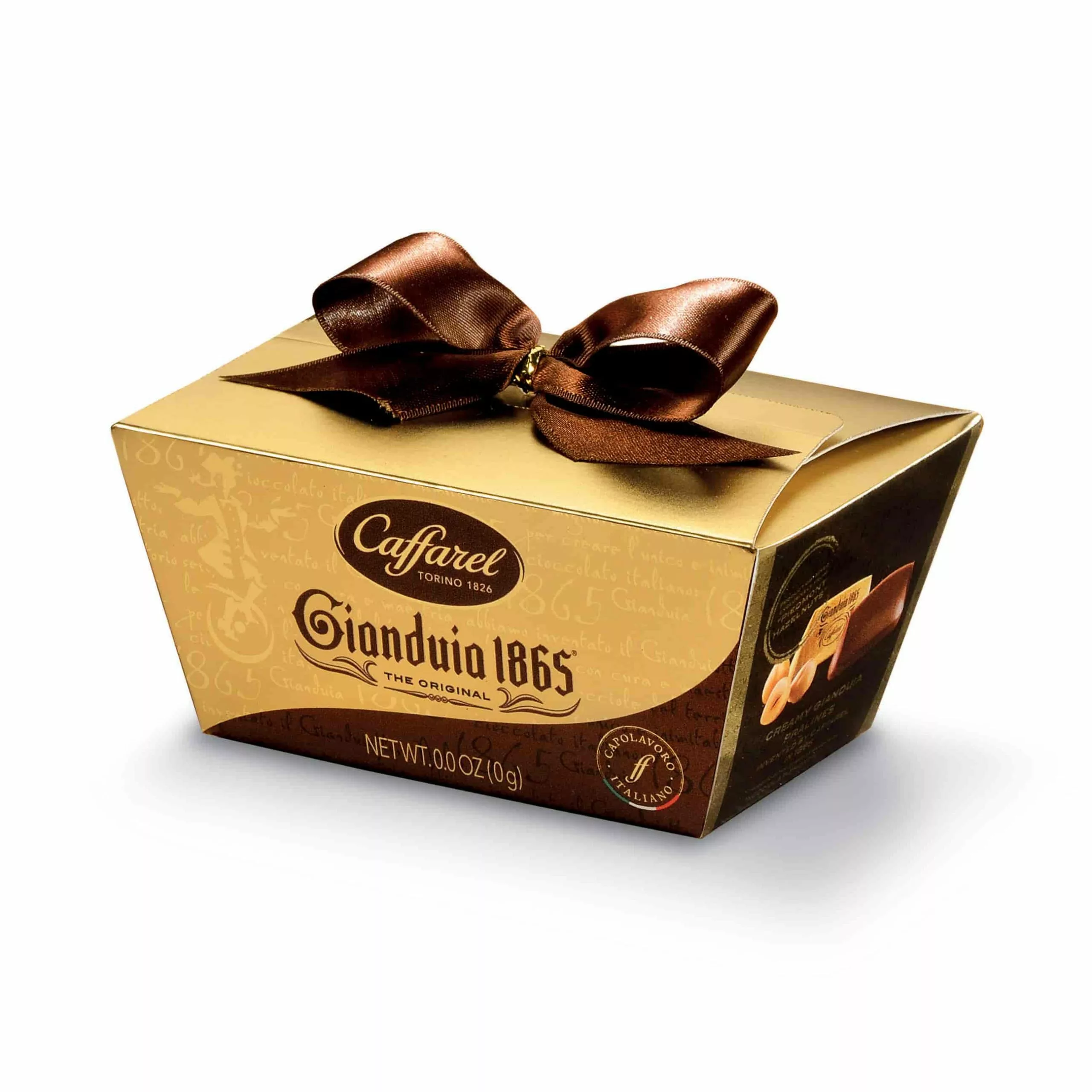Caffarel Gianduia Ballotin With Bow 120g Ingredients 3 Caffarel Gianduia Ballotin With Bow 120g Ingredients