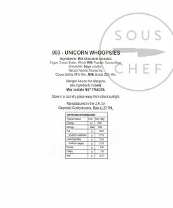 Unicorns And Dinosaurs Unicorn Whoopsies - Milk Chocolate Drops 100g