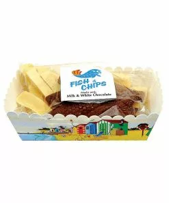 Chocolate Novelties Chocolate Fish & Chips 125g Ingredients