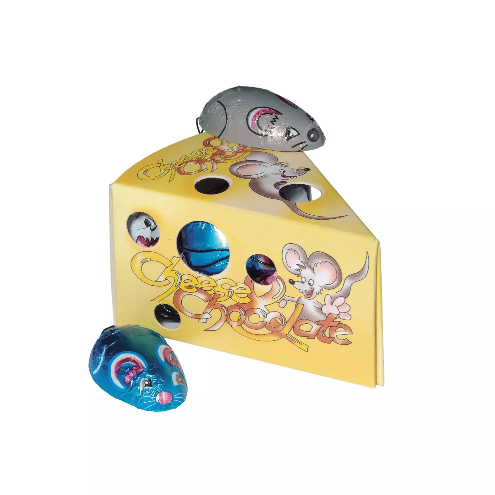 Chocolate Novelties "Cheese Wedge" Chocolate 50g Ingredients 3 Chocolate Novelties "Cheese Wedge" Chocolate 50g Ingredients