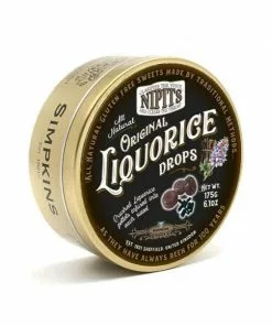 Nipits Original Liquorice Drops 175g Ingredients