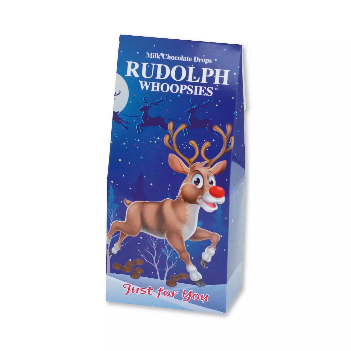Christmas Chocolate Bars Rudolph Whoopsies 100g Ingredients 3 Christmas Chocolate Bars Rudolph Whoopsies 100g Ingredients