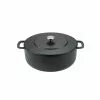 Combekk Sous-Chef Black Recycled Cast Iron Dutch Oven 28cm