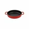 Combekk Sous-Chef Red Recycled Cast Iron Frying Pan 24cm 2 Combekk Sous-Chef Red Recycled Cast Iron Frying Pan 24cm