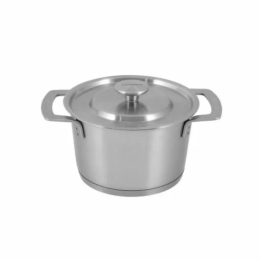 Combekk Recycled Stainless Steel Saucepan With Lid 16cm
