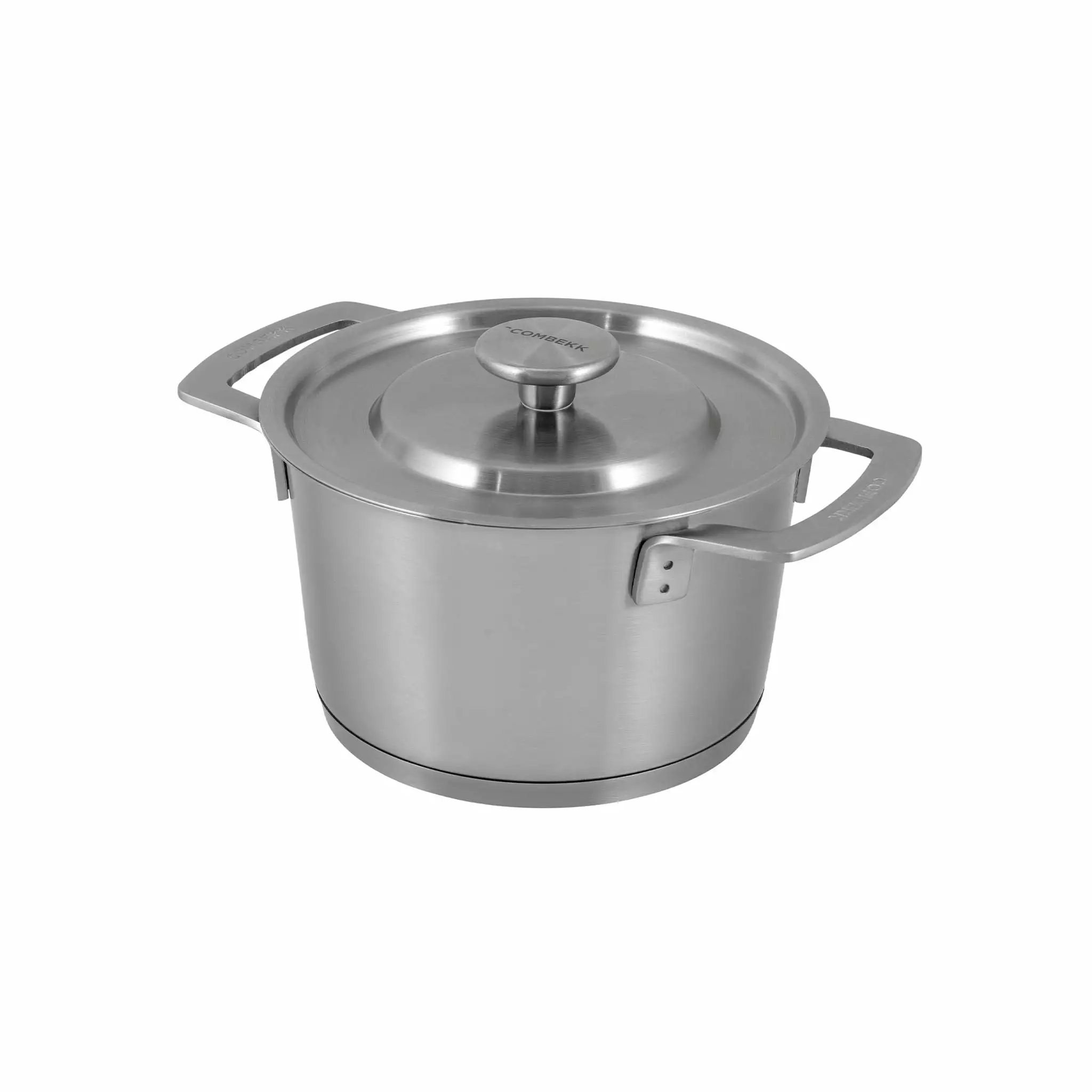 Combekk Recycled Stainless Steel Saucepan With Lid 16cm 3 Combekk Recycled Stainless Steel Saucepan With Lid 16cm