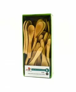 First Pack Tableware Stylish Wooden Canape Spoon 50 X 9cm 6 First Pack Tableware Stylish Wooden Canape Spoon 50 X 9cm