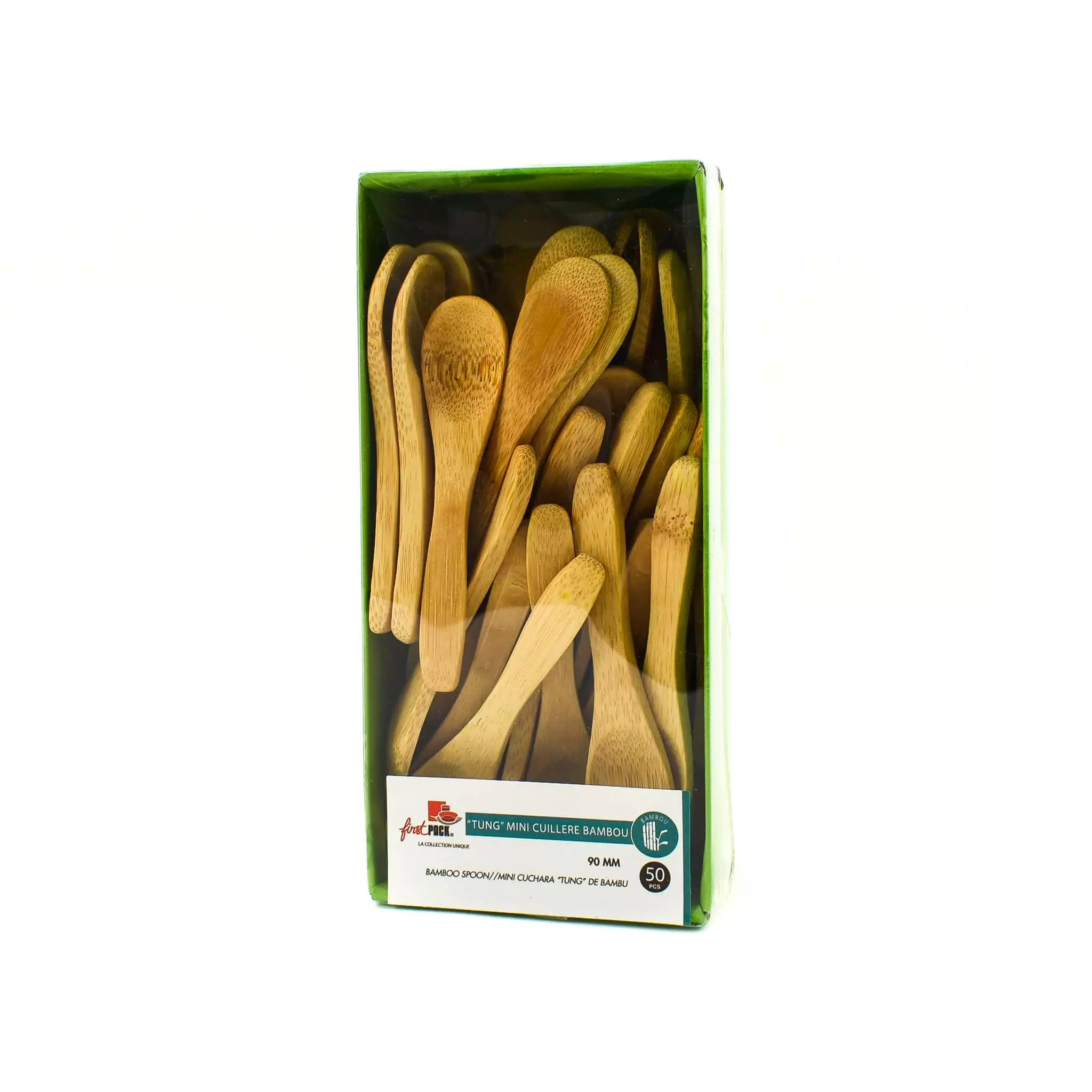 First Pack Tableware Stylish Wooden Canape Spoon 50 X 9cm 4 First Pack Tableware Stylish Wooden Canape Spoon 50 X 9cm