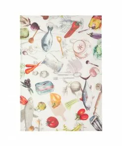 Coucke Kitchen Linen Cook's Illustrated 100% Linen Tea Towel
