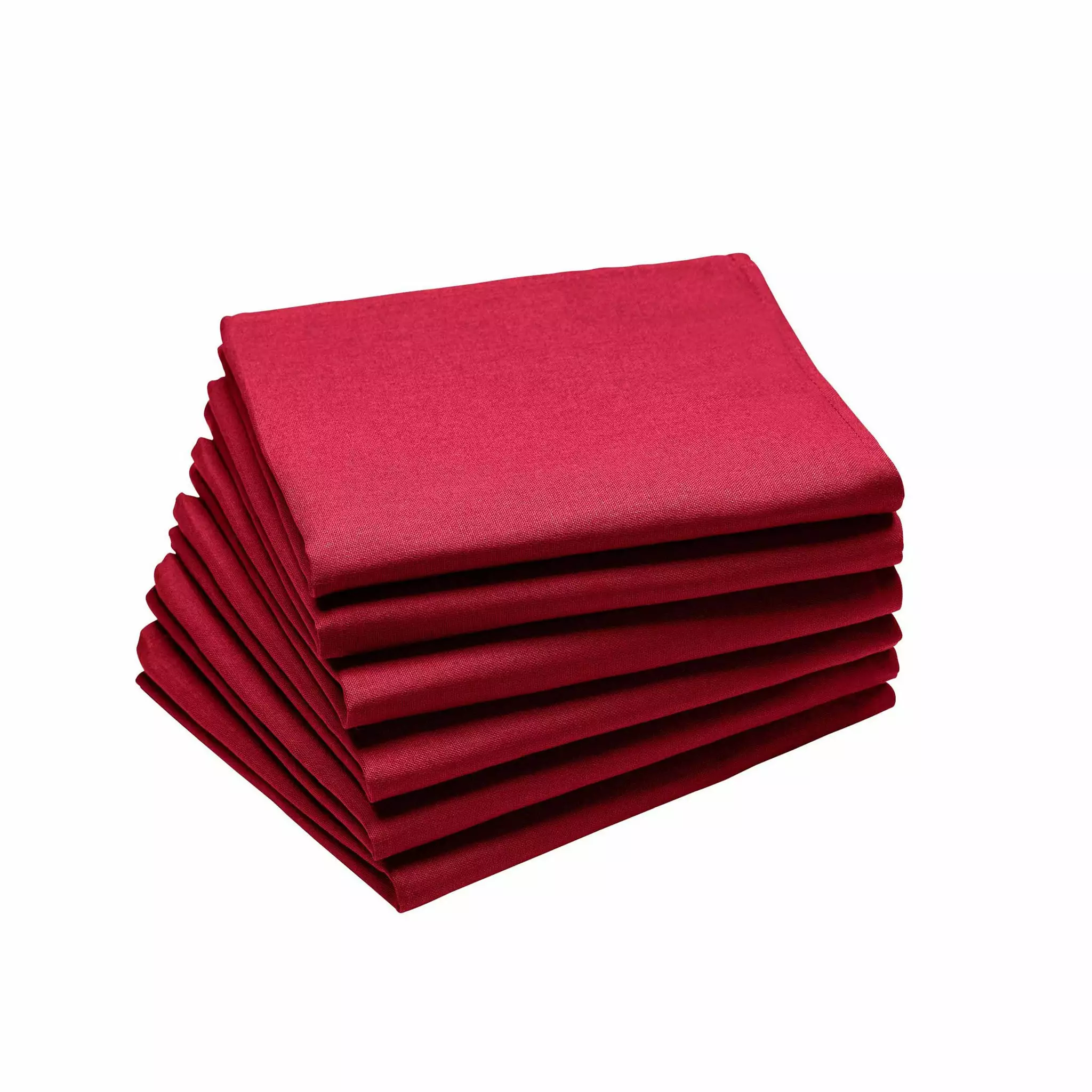 Coucke Cambrai Napkin Red 45cm Kitchen Linen 3 Coucke Cambrai Napkin Red 45cm Kitchen Linen